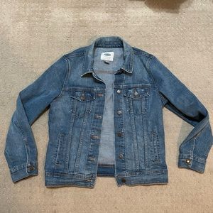 Old Navy jean jacket, size small, blue